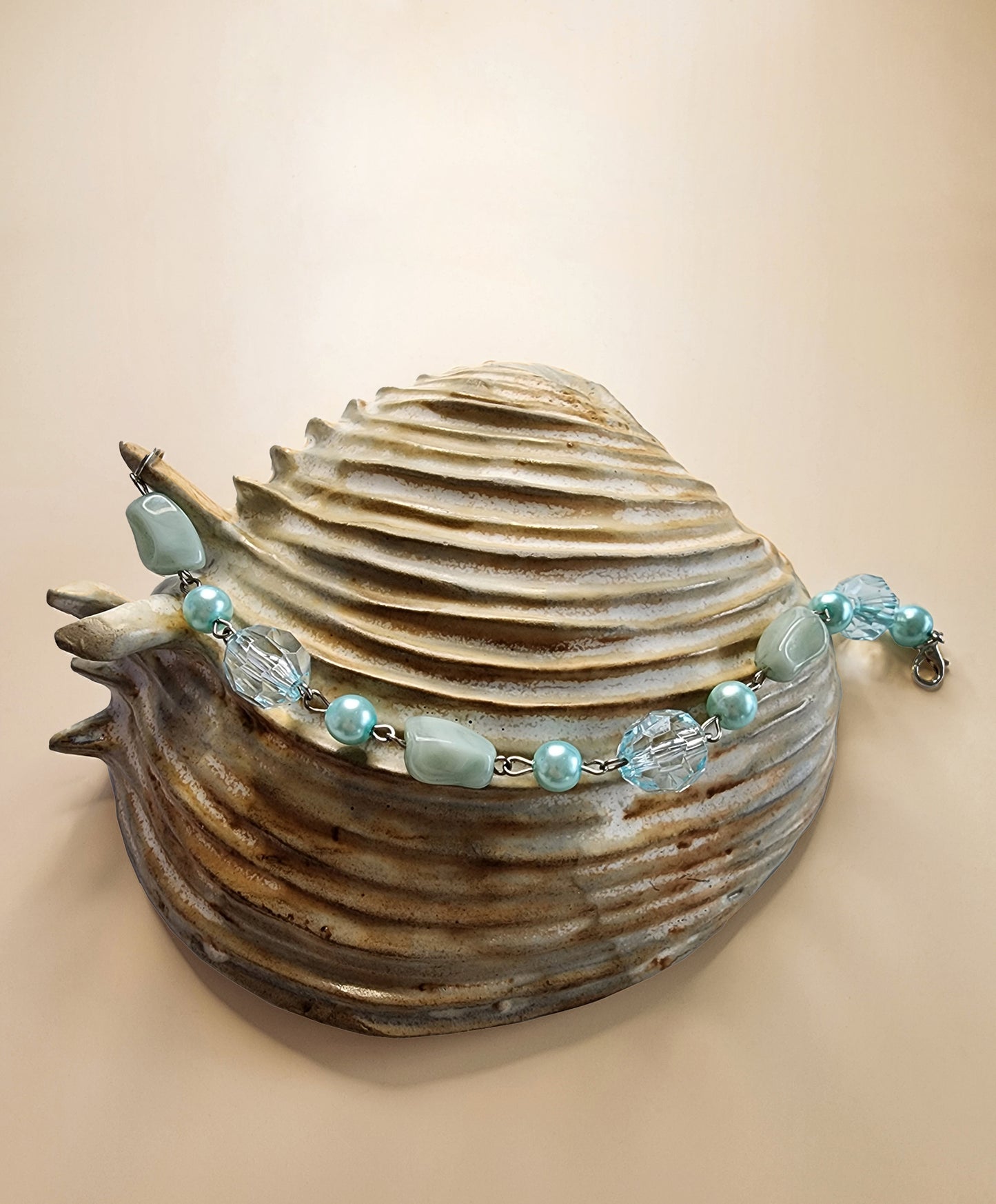 Vintage Blue Crystal Stone Bracelet